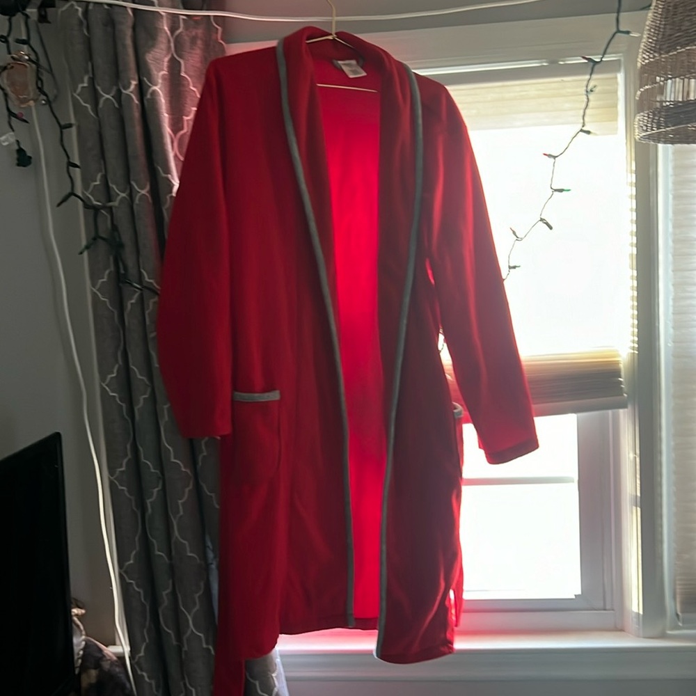 Red Old Navy Robe